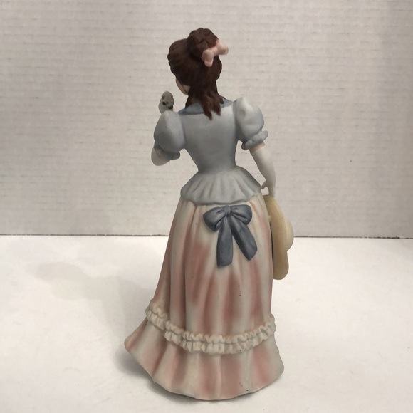 Vintage Homco Victorian Lady Porcelain Figurine 1452 - Picture 3 of 7